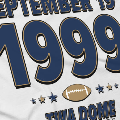 St. Louis Football – September 19, 1999 – Origin Tee (Black & White)
