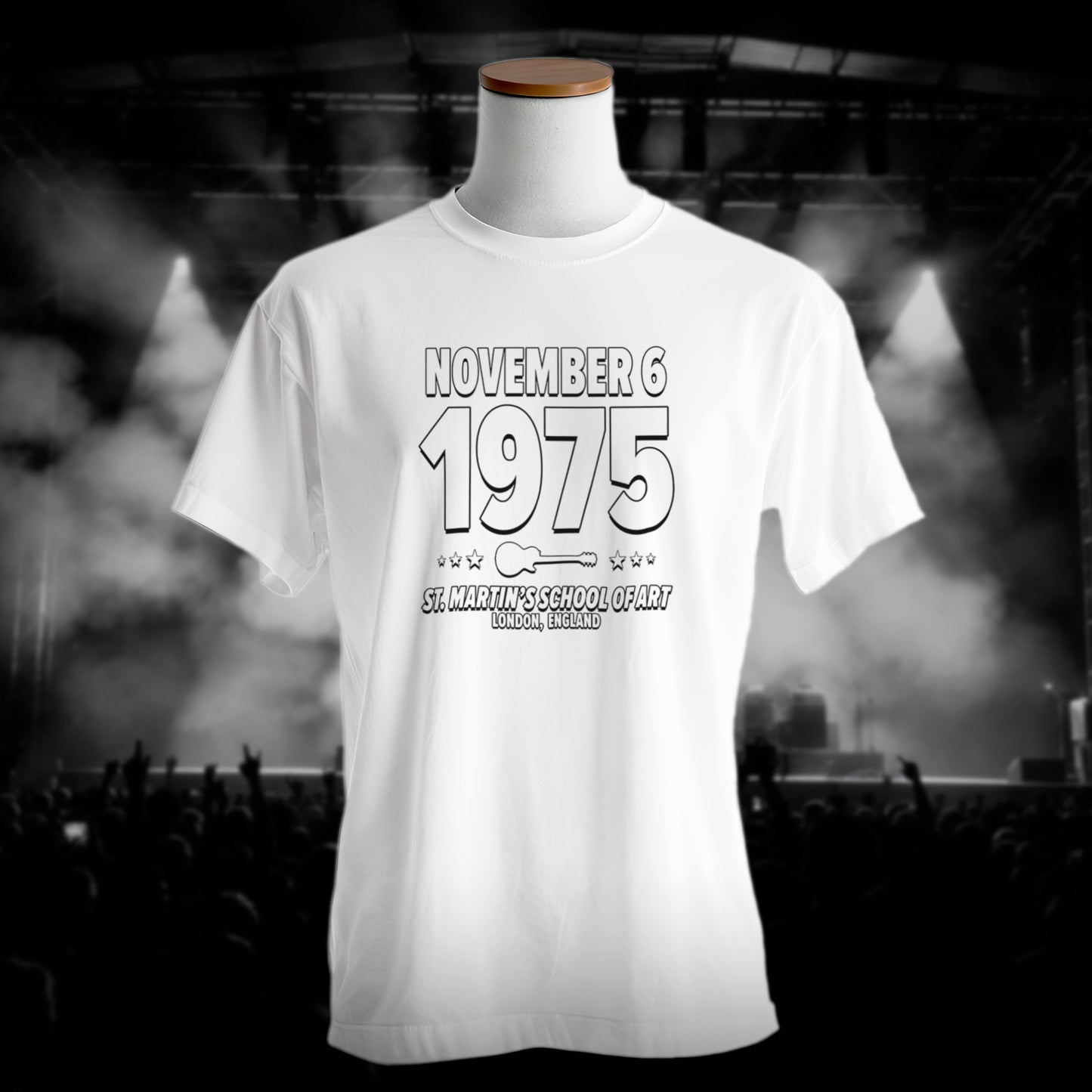 Anarchy Detonators – 1975 – Origin Tee (Black & White)