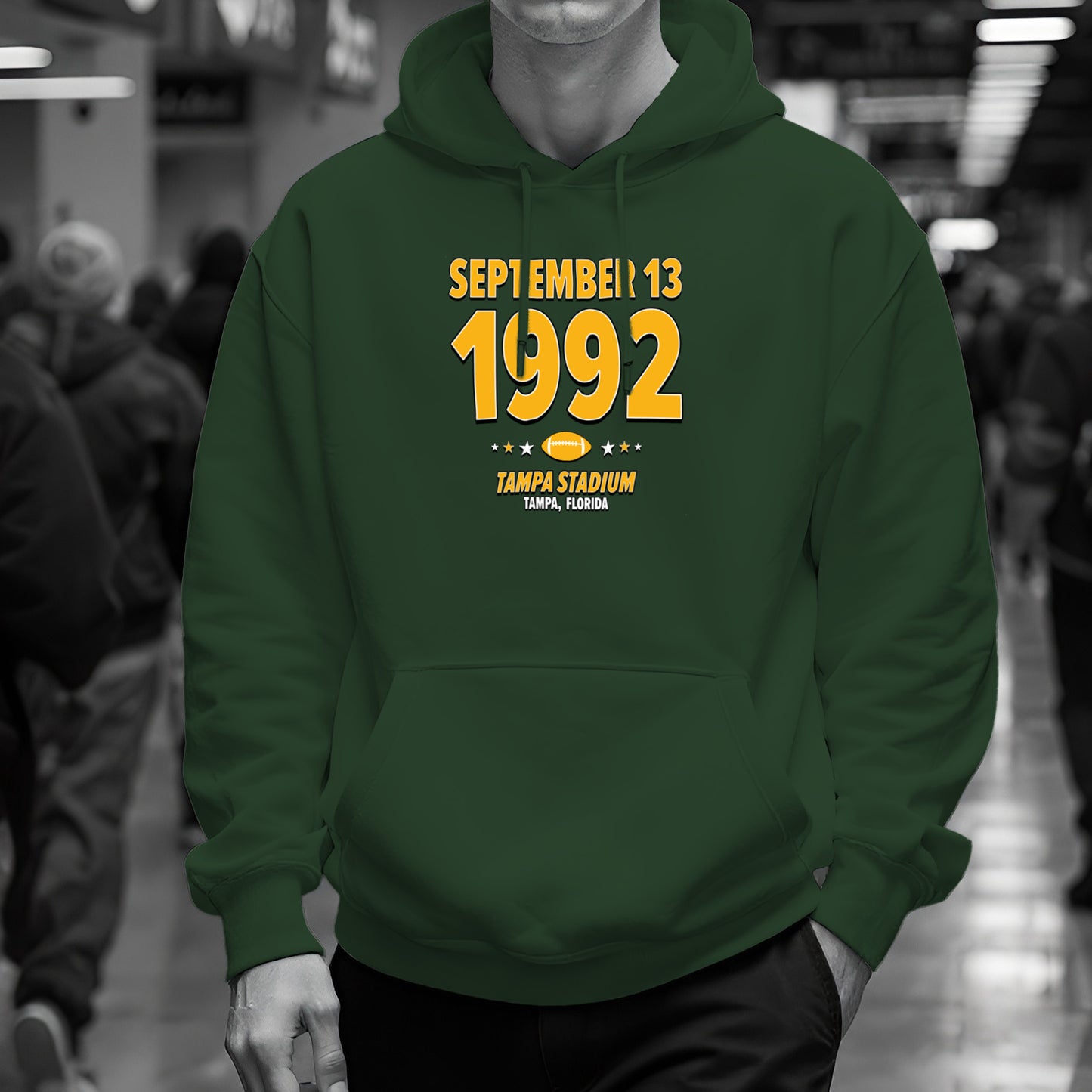 Green Bay Football – September 13, 1992 – Hoodie