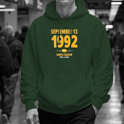 Green Bay Football – September 13, 1992 – Hoodie