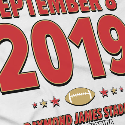 San Francisco Football – September 8, 2019 – Origin Tee (Black & White)