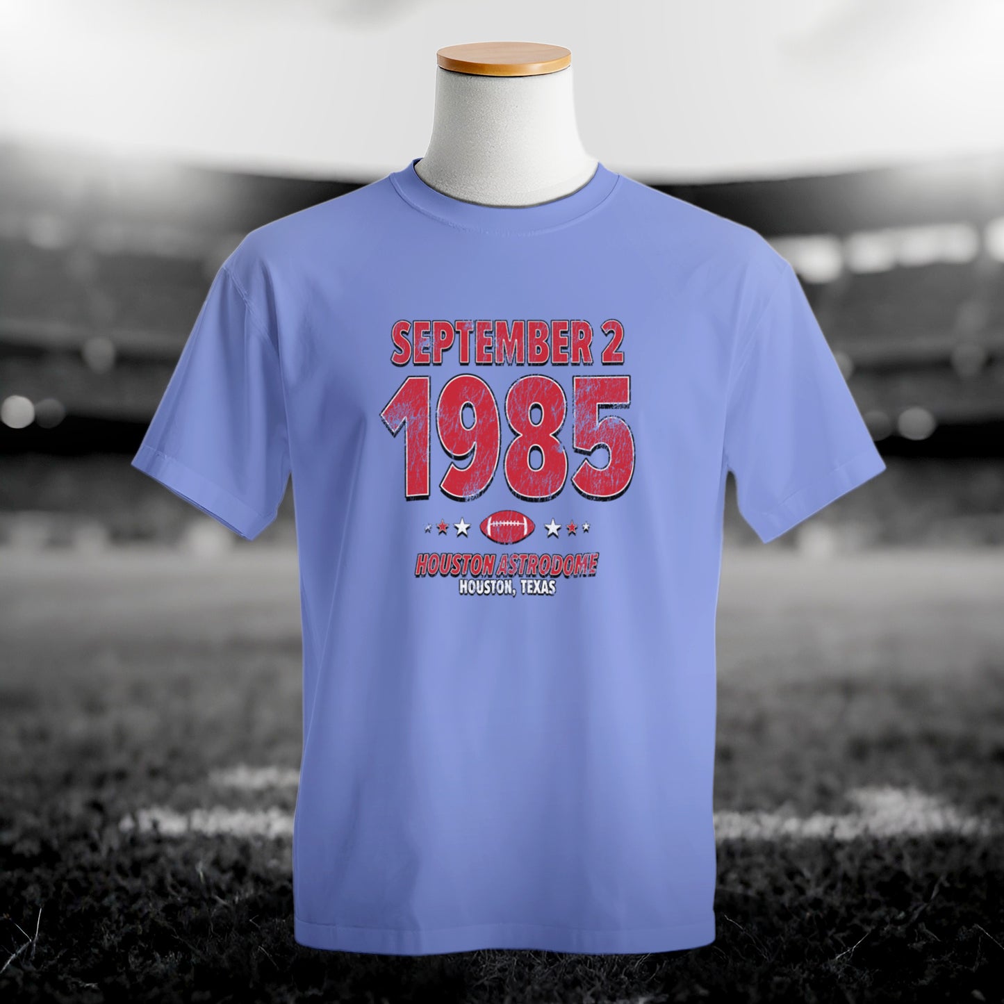 Houston Football – September 2, 1985 – Comfort Colors