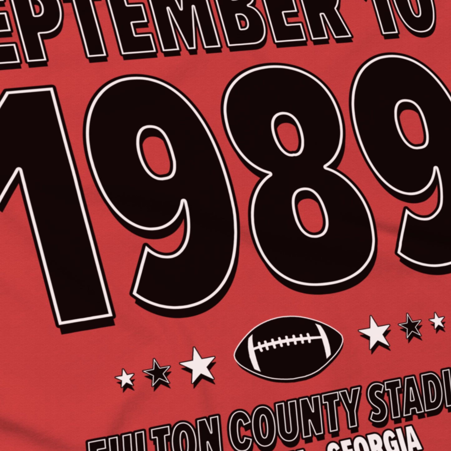 Atlanta Football – September 10, 1989 – Origin Tee