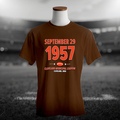 Cleveland Football – September 29, 1957 – Origin Tee