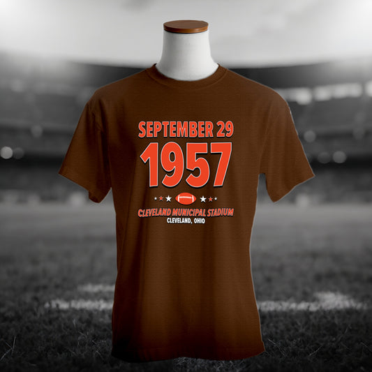 Cleveland Football – September 29, 1957 – Origin Tee