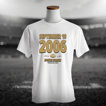 New Orleans Football – September 10, 2006 – Origin Tee (Black & White)