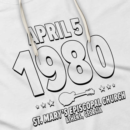 Campus Frequencies – 1980 – Hoodie (Black & White)