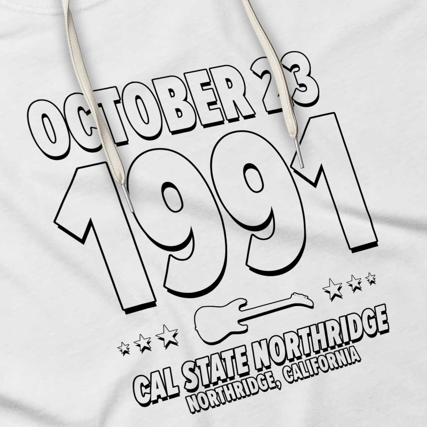 Amplified Revolt – 1991 – Hoodie (Black & White)