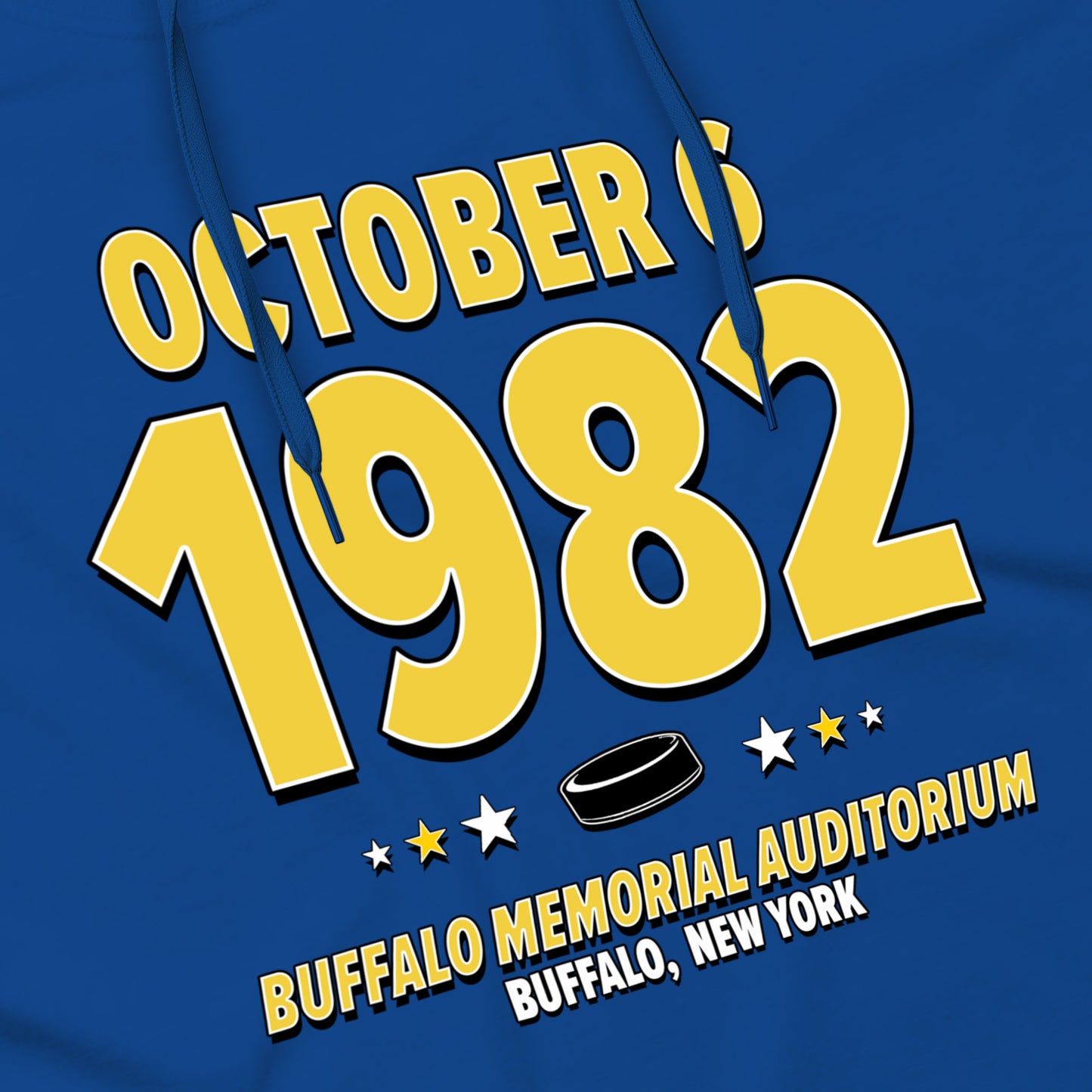 Buffalo Hockey – October 6, 1982 – Hoodie