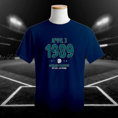 Seattle Baseball – April 3, 1989 – Comfort Colors