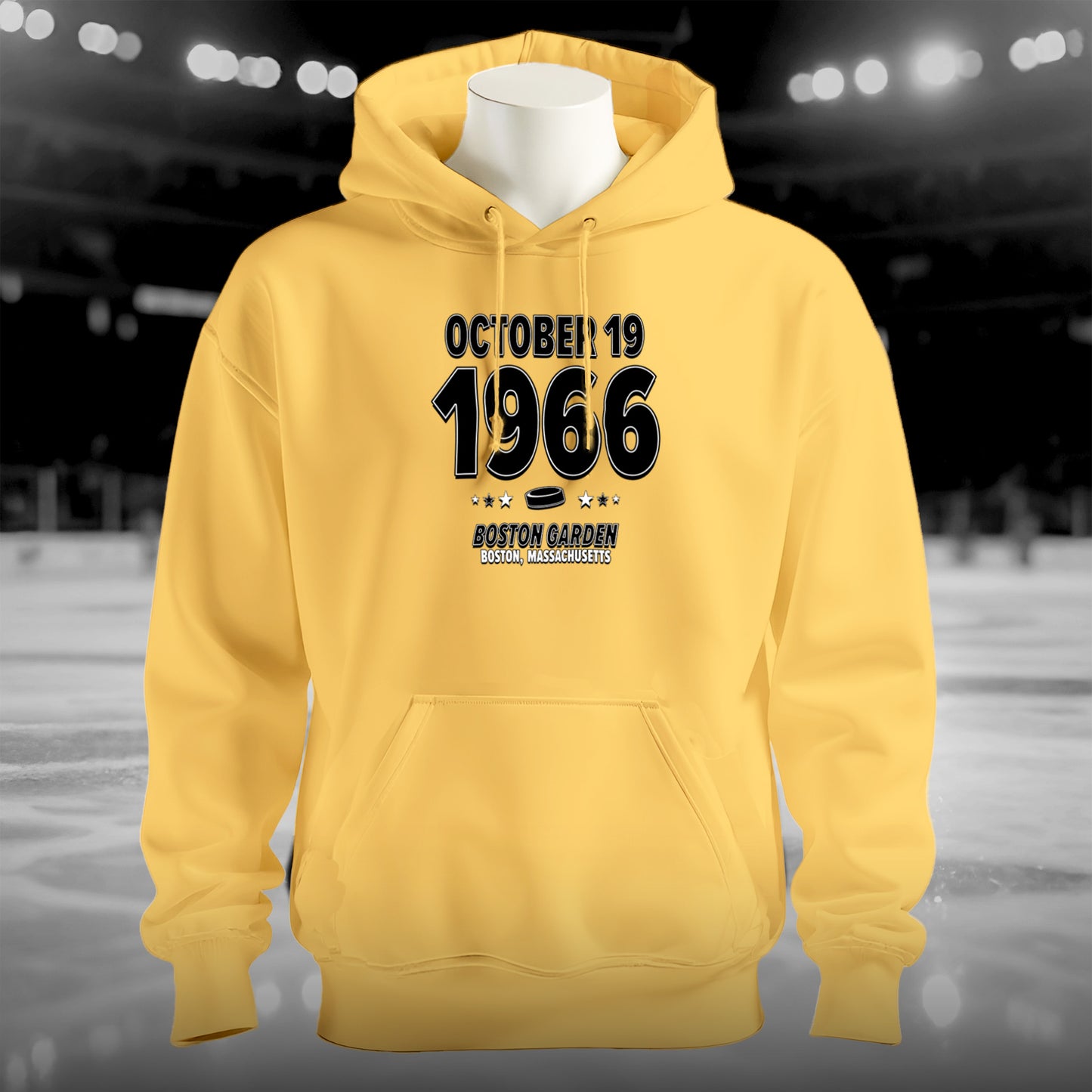 Boston Hockey – October 19, 1966 – Hoodie