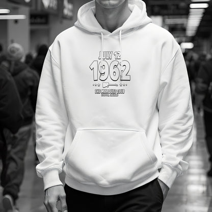 Marquee Swagger – 1962 – Hoodie (Black & White)