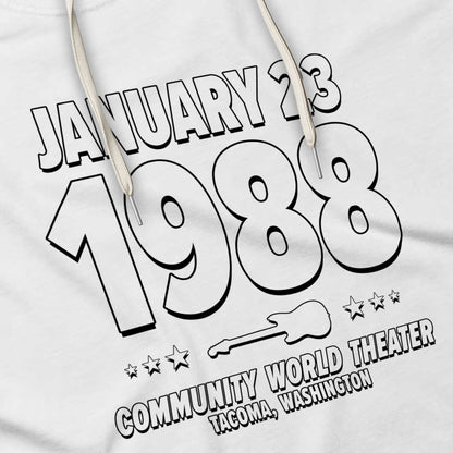 Grunge Messiahs – 1988 – Hoodie (Black & White)