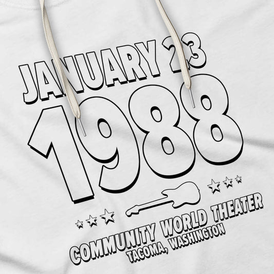 Grunge Messiahs – 1988 – Hoodie (Black & White)