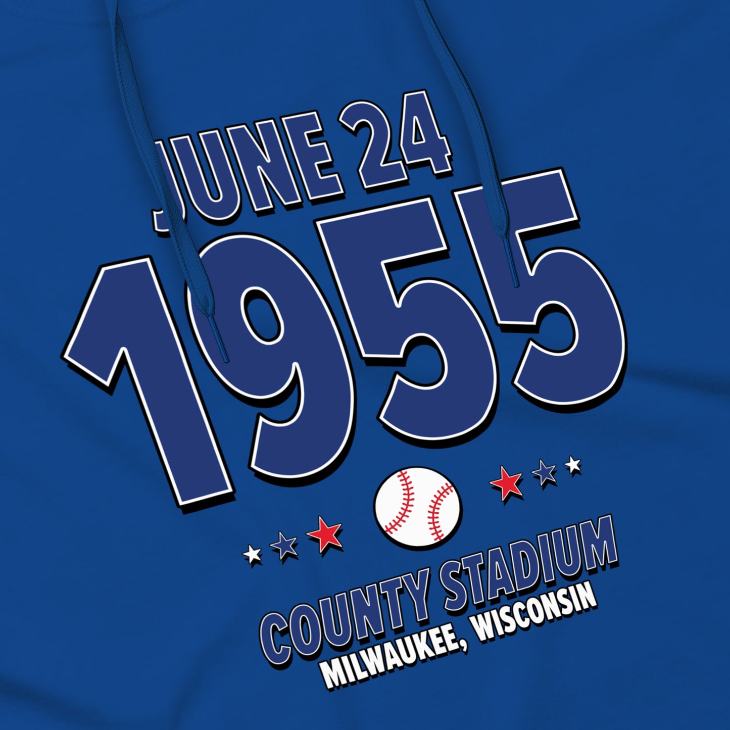 Brooklyn Baseball – June 24, 1955 – Hoodie