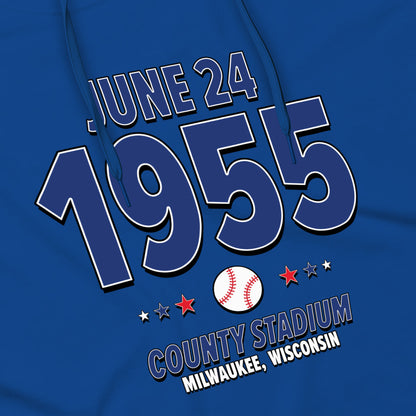 Brooklyn Baseball – June 24, 1955 – Hoodie