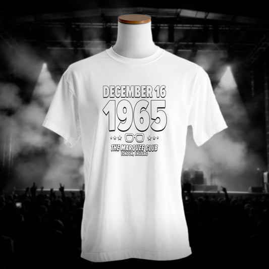 Rocket Glam – 1965 – Origin Tee (Black & White)