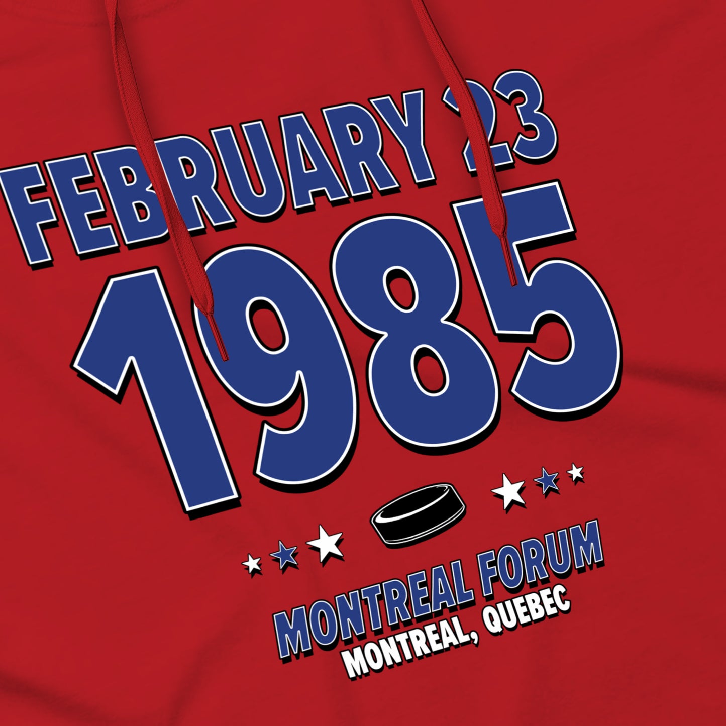 Montreal Hockey – February 23, 1985 – Hoodie