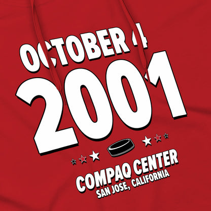 Detroit Hockey – October 4, 2001 – Hoodie