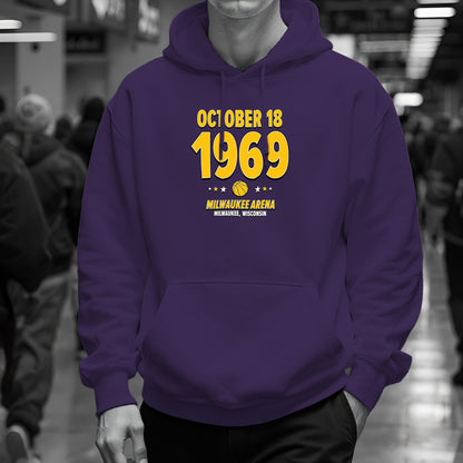 Los Angeles Basketball – October 18, 1969 – Hoodie