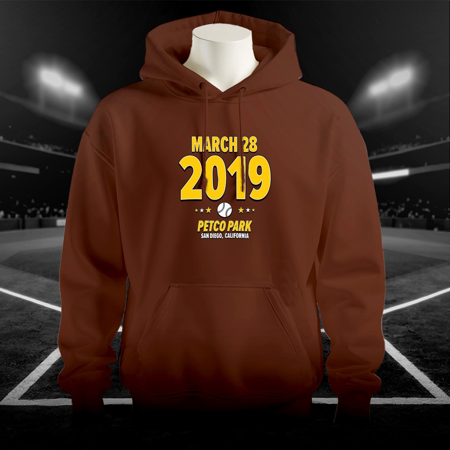 San Diego Baseball – March 28, 2019 – Hoodie
