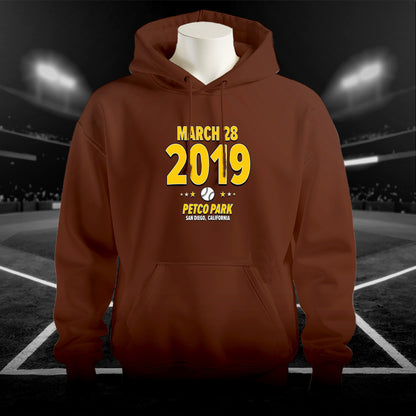 San Diego Baseball – March 28, 2019 – Hoodie