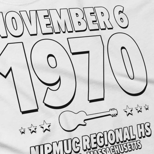 Mass Emotions – 1970 – Origin Tee (Black & White)