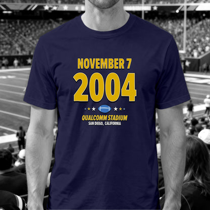 San Diego Football – November 7, 2004 – Origin Tee