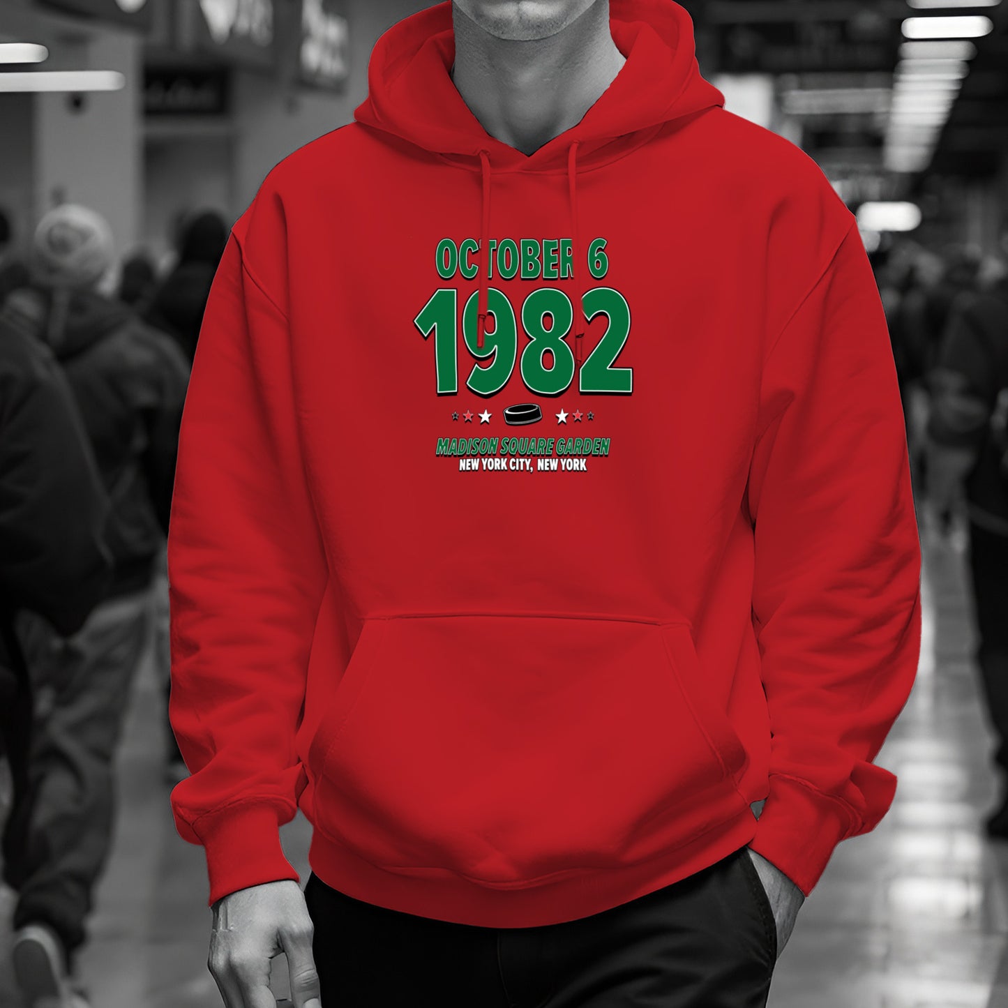 New Jersey Hockey – October 6, 1982 – Hoodie