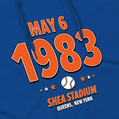 New York Baseball – May 6, 1983 – Hoodie