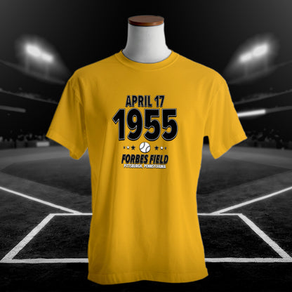 Pittsburgh Baseball – April 17, 1955 – Origin Tee