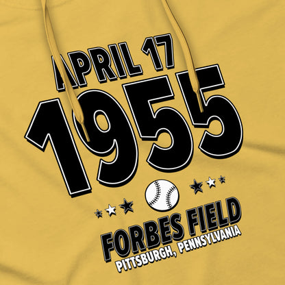 Pittsburgh Baseball – April 17, 1955 – Hoodie
