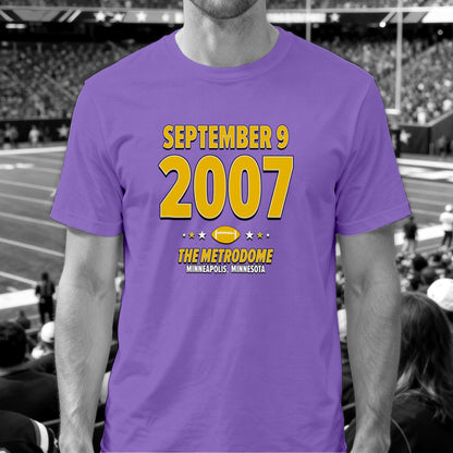 Minnesota Football – September 9, 2007 – Origin Tee