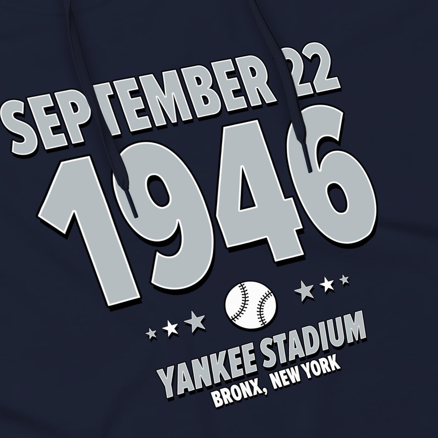New York Baseball – September 22, 1946 – Hoodie