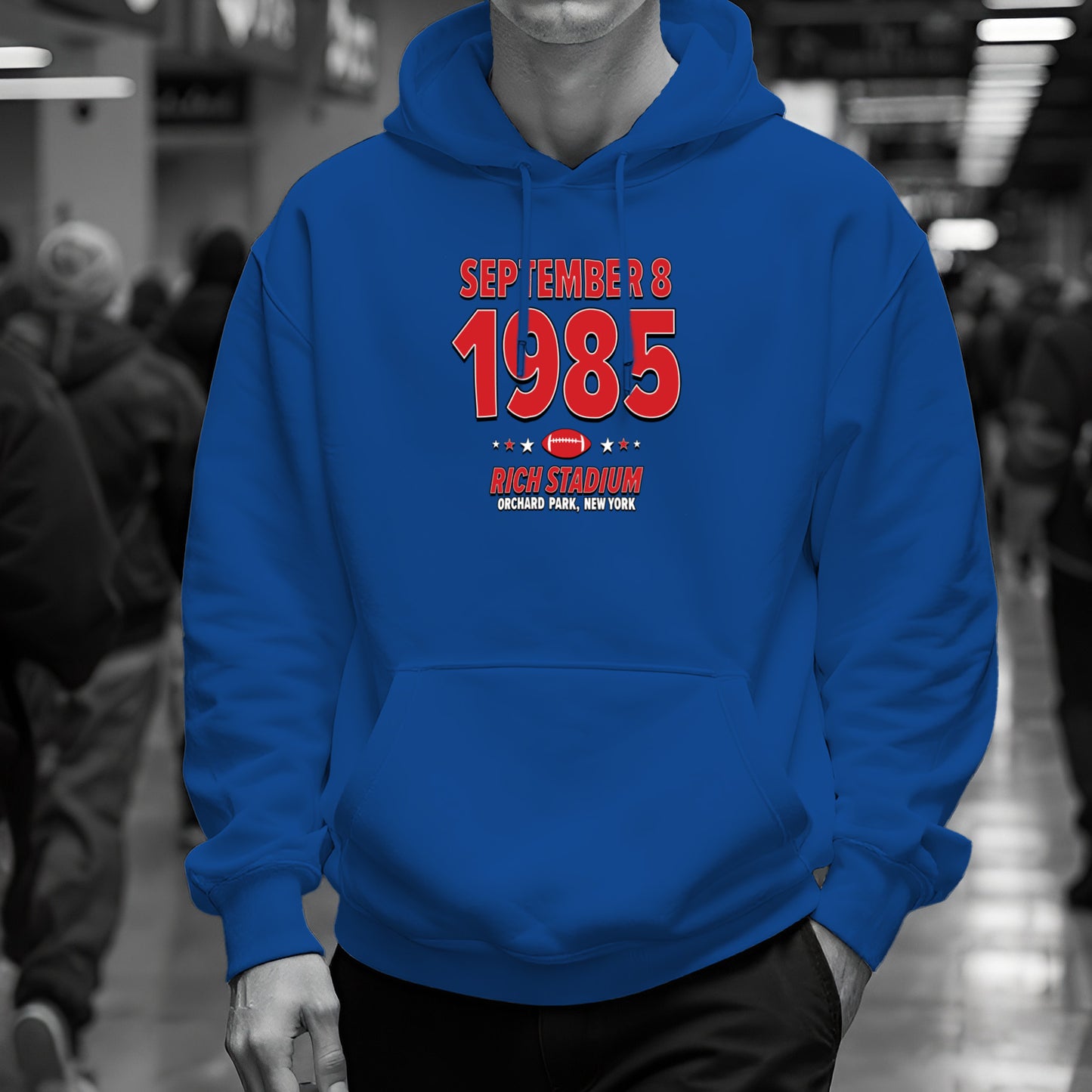 Buffalo Football – September 8, 1985 – Hoodie