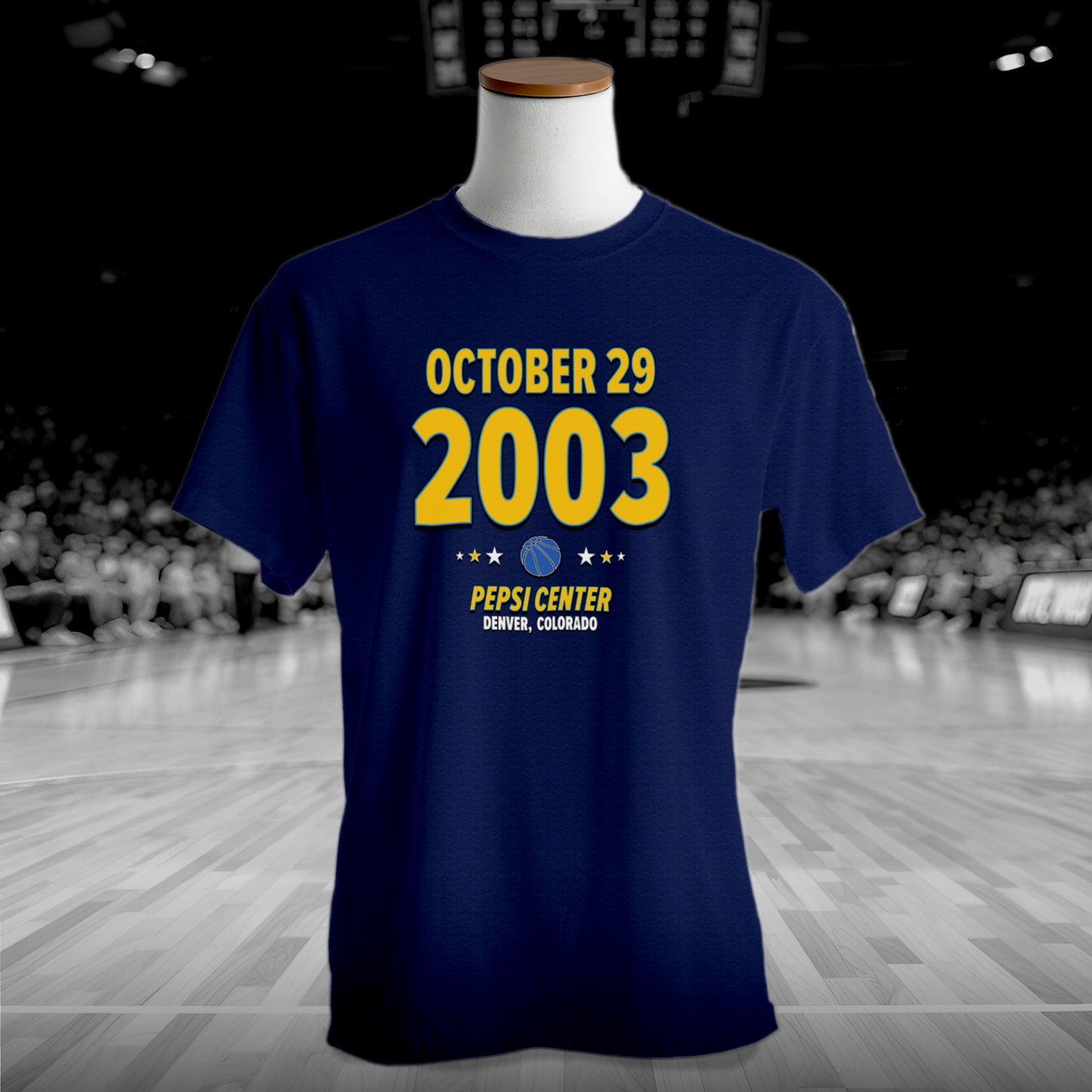 Denver Basketball – October 29, 2003 – Origin Tee