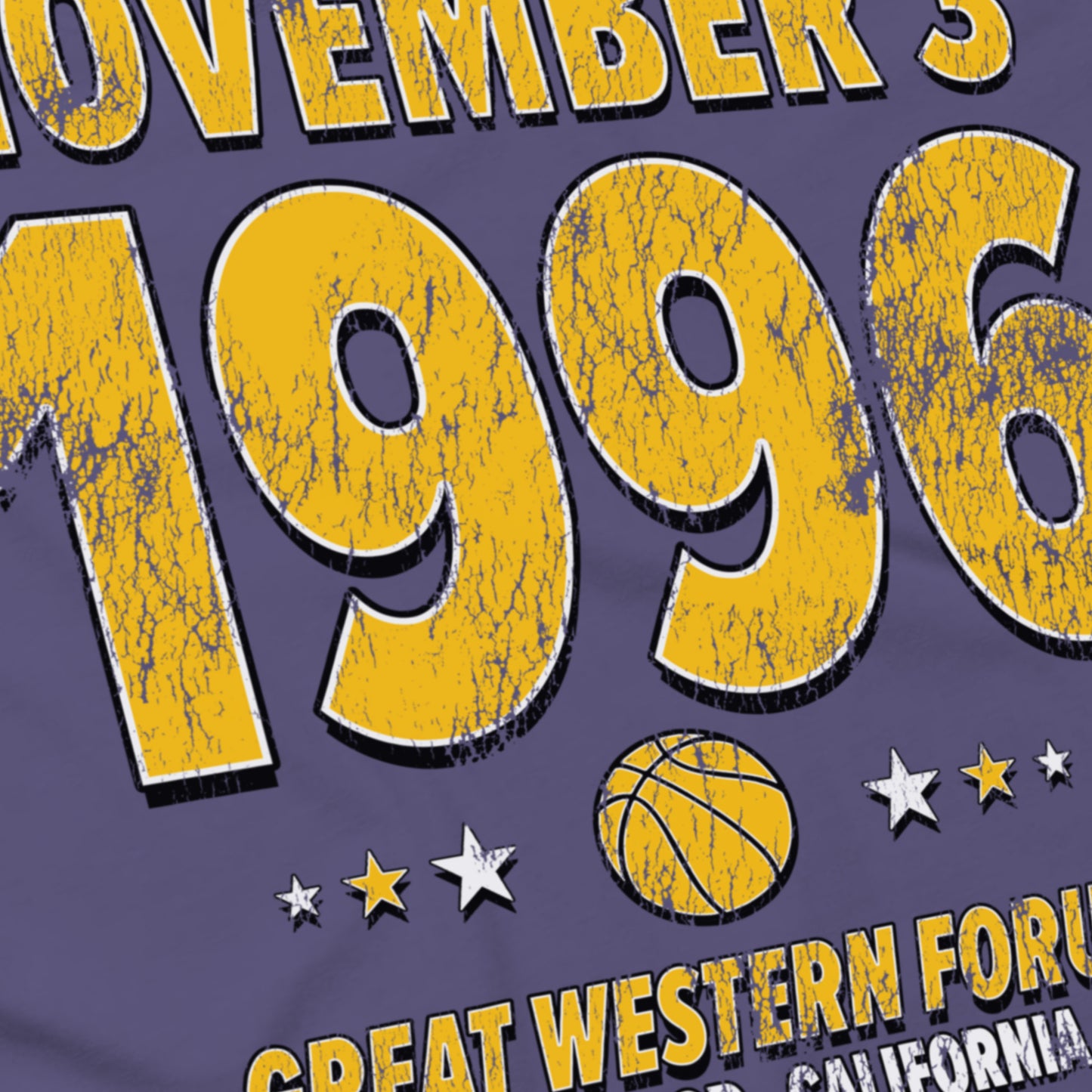 Los Angeles Basketball – November 3, 1996 – Comfort Colors