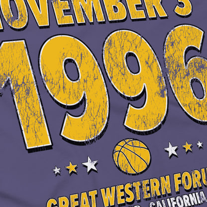 Los Angeles Basketball – November 3, 1996 – Comfort Colors