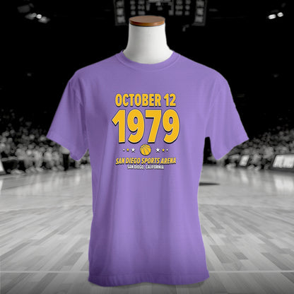 Los Angeles Basketball – October 12, 1979 – Origin Tee