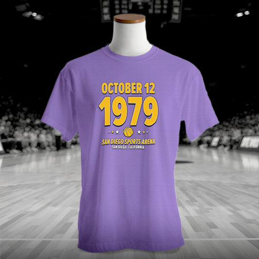 Los Angeles Basketball – October 12, 1979 – Origin Tee