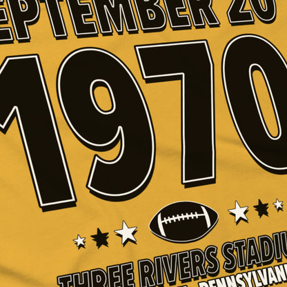 Pittsburgh Football – September 20, 1970 – Origin Tee