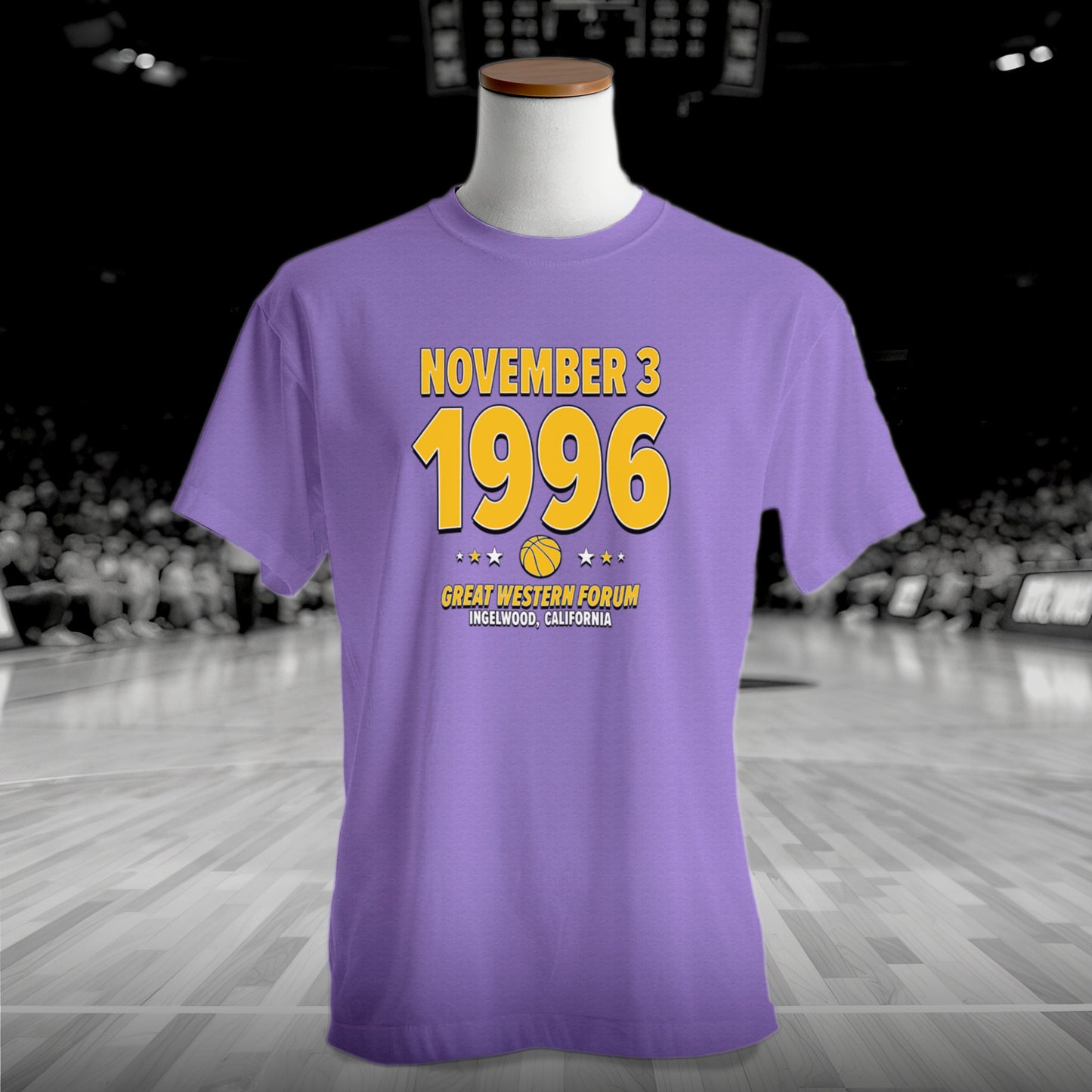 Los Angeles Basketball – November 3, 1996 – Origin Tee
