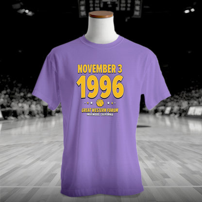 Los Angeles Basketball – November 3, 1996 – Origin Tee
