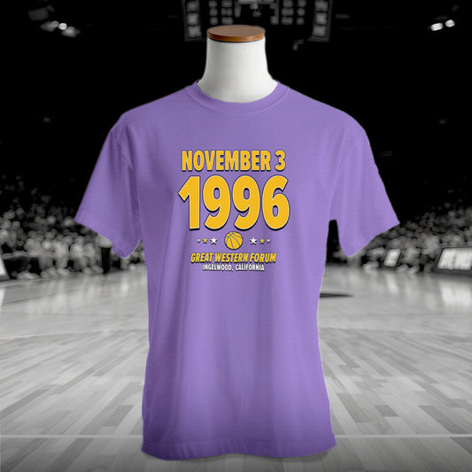 Los Angeles Basketball – November 3, 1996 – Origin Tee