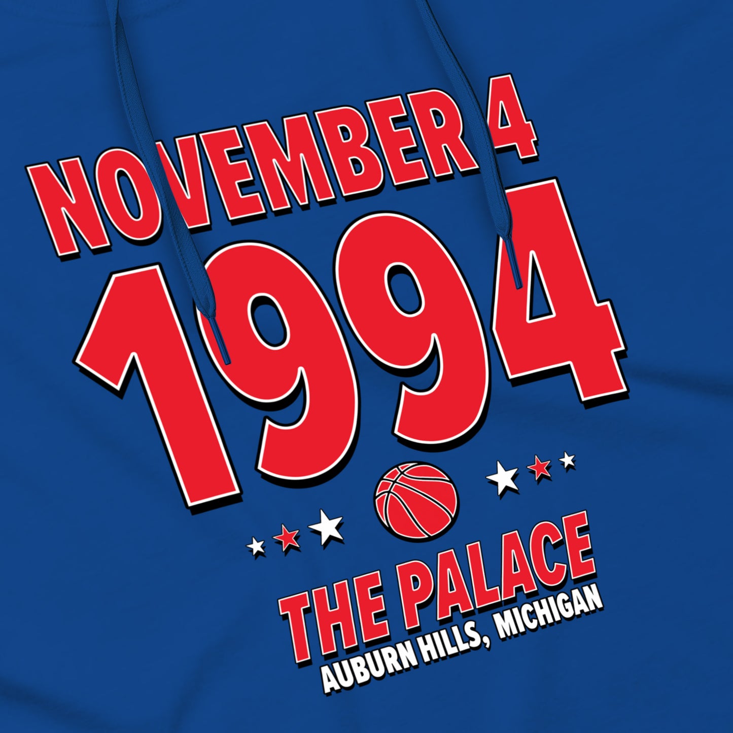 Detroit Basketball – November 4, 1994 – Hoodie