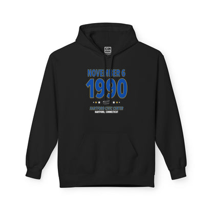 Buffalo Hockey – November 6, 1990 – Hoodie (Black & White)