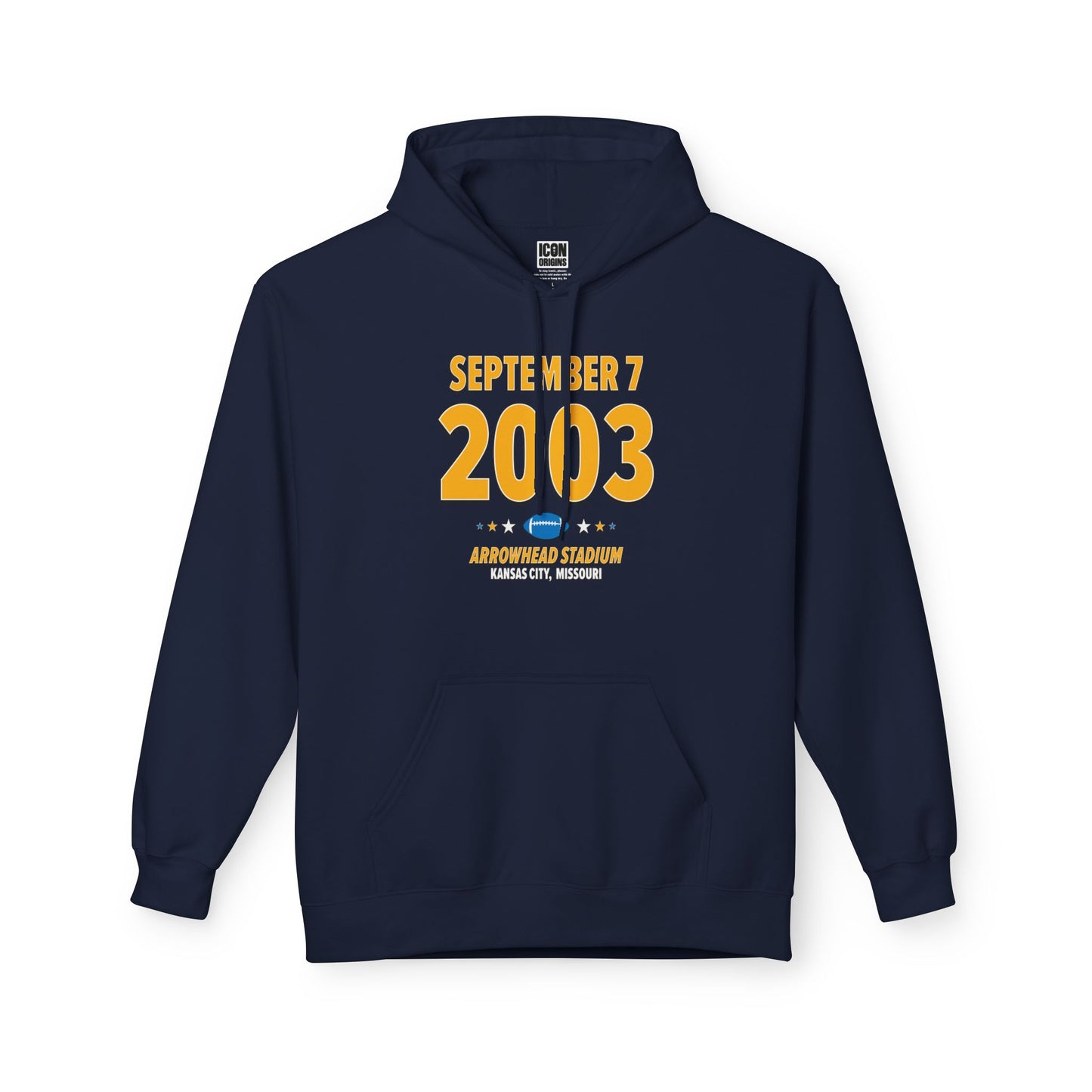 San Diego Football – September 7, 2003 – Hoodie