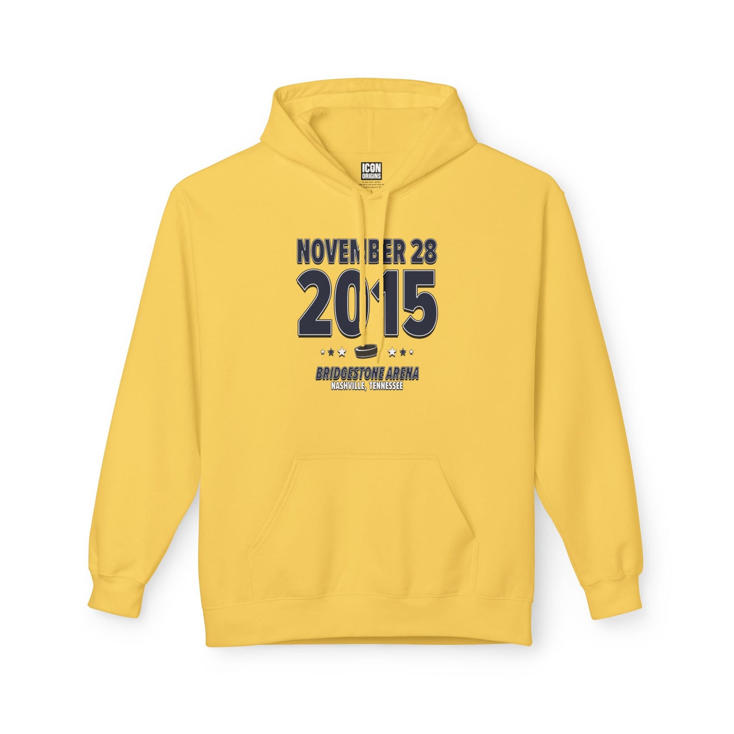 Nashville Hockey – November 28, 2015 – Hoodie
