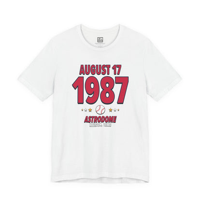 Atlanta Baseball – August 17, 1987 – Origin Tee (Black & White)