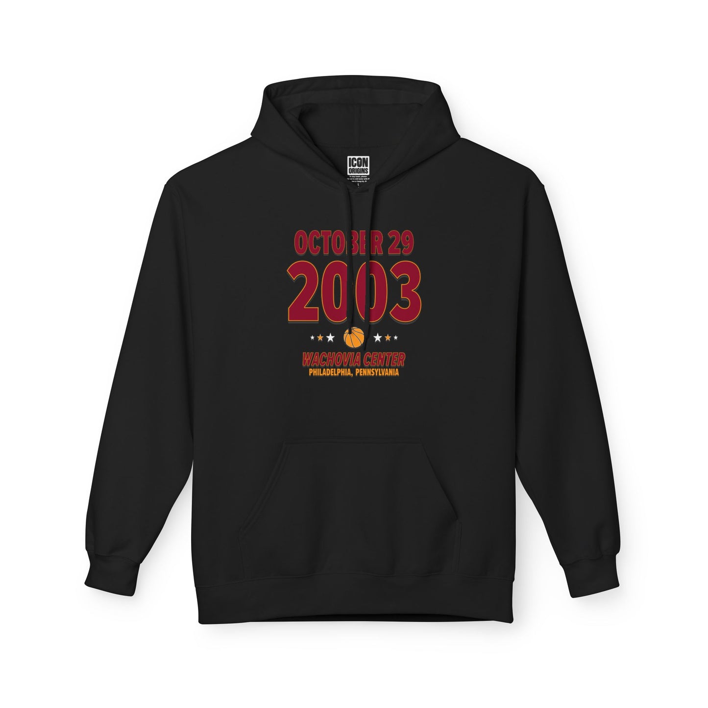 Miami Basketball – October 29, 2003 – Hoodie (Black & White)